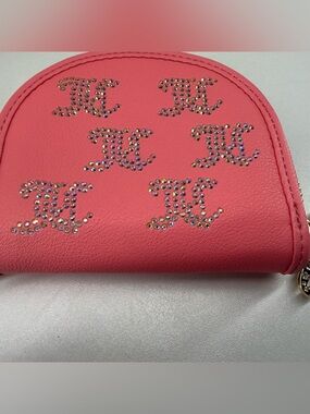 Pink Couture Rhinestone Accent Women's Wallet